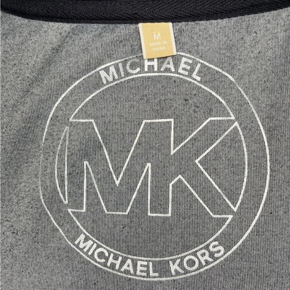 MICHAEL KORS Gray Velour Full Zip Jacket Size Small - Picture 6 of 9